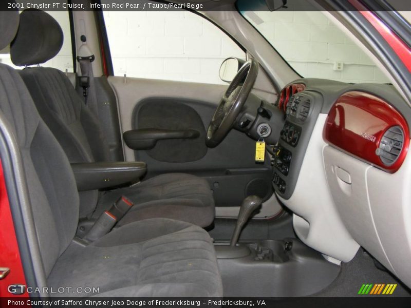 Inferno Red Pearl / Taupe/Pearl Beige 2001 Chrysler PT Cruiser