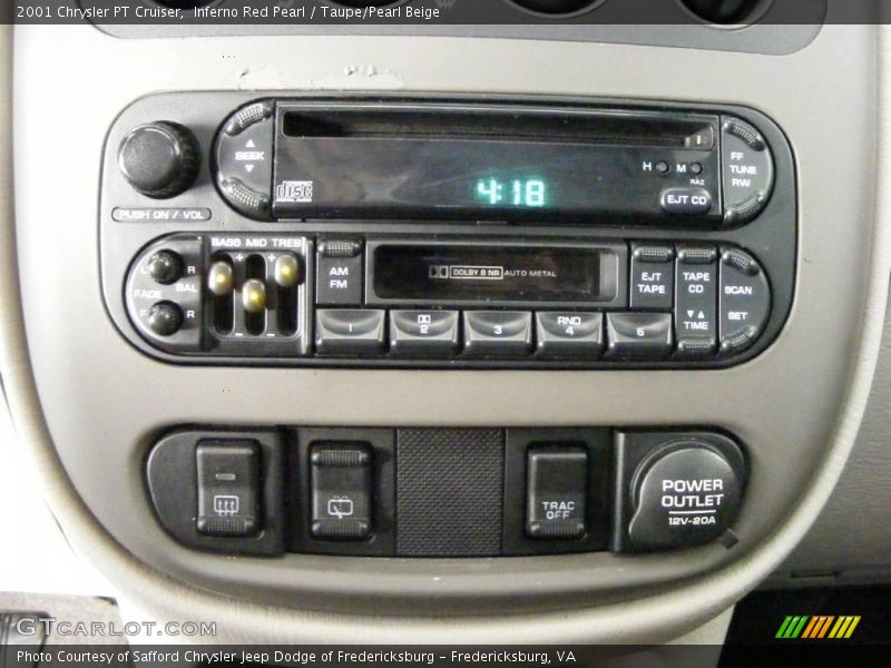 Inferno Red Pearl / Taupe/Pearl Beige 2001 Chrysler PT Cruiser