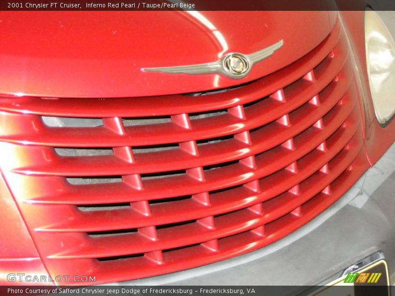 Inferno Red Pearl / Taupe/Pearl Beige 2001 Chrysler PT Cruiser