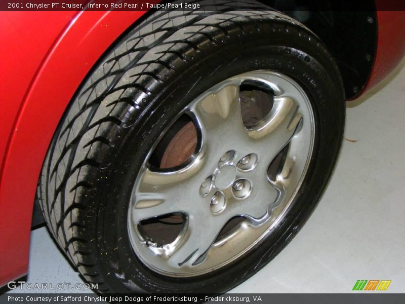 Inferno Red Pearl / Taupe/Pearl Beige 2001 Chrysler PT Cruiser