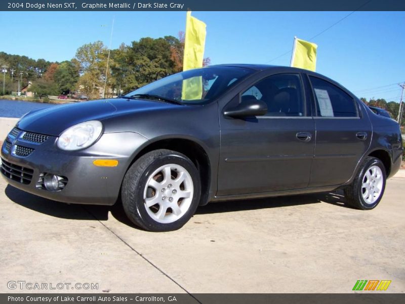 Graphite Metallic / Dark Slate Gray 2004 Dodge Neon SXT