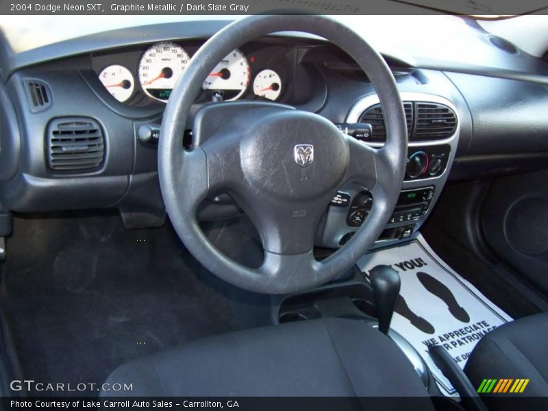 Graphite Metallic / Dark Slate Gray 2004 Dodge Neon SXT