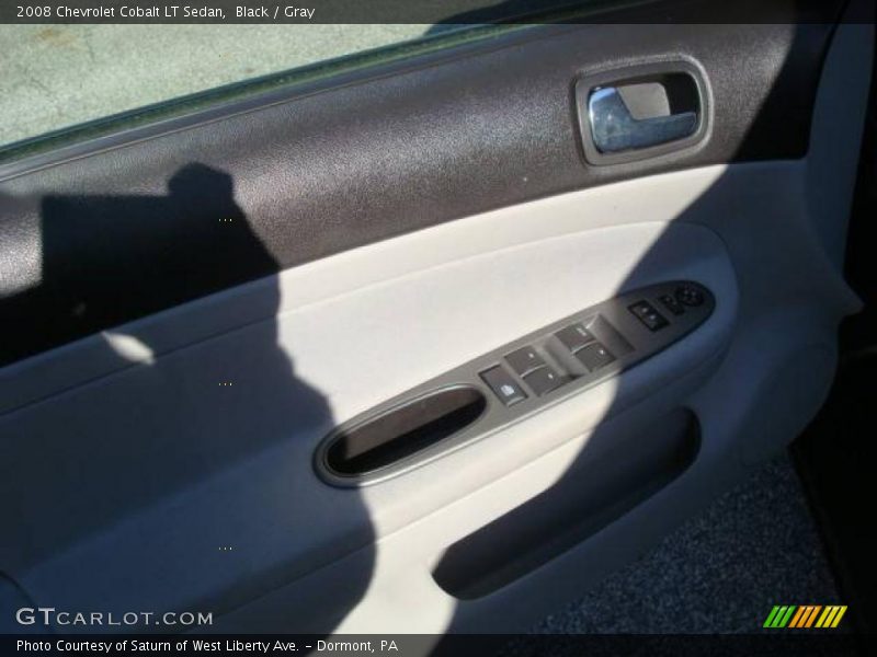 Black / Gray 2008 Chevrolet Cobalt LT Sedan