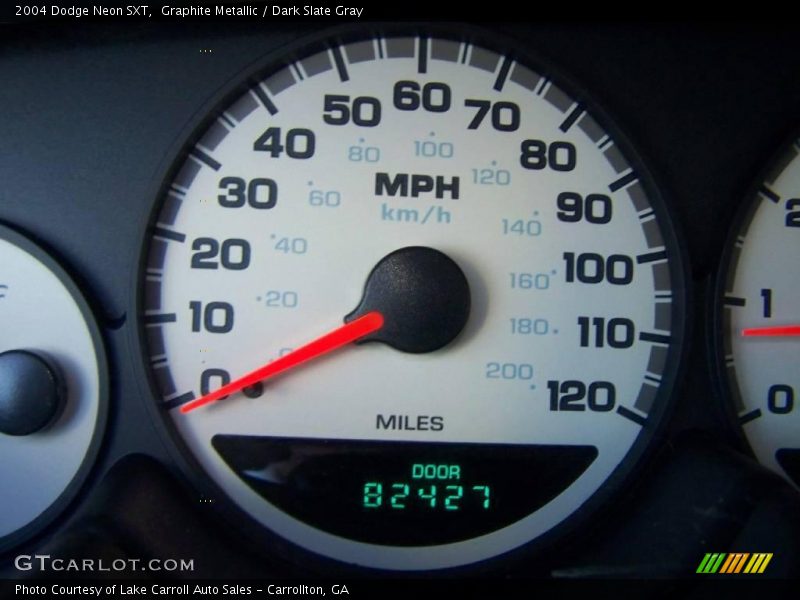 Graphite Metallic / Dark Slate Gray 2004 Dodge Neon SXT