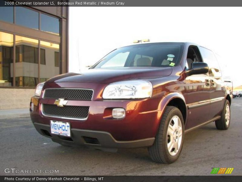 Bordeaux Red Metallic / Medium Gray 2008 Chevrolet Uplander LS