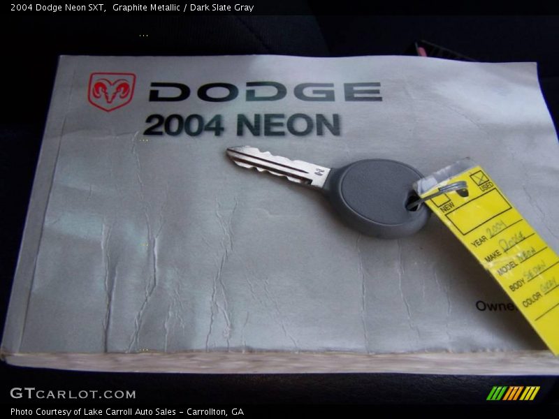 Graphite Metallic / Dark Slate Gray 2004 Dodge Neon SXT