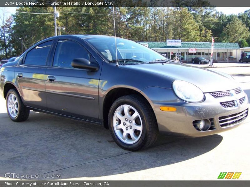 Graphite Metallic / Dark Slate Gray 2004 Dodge Neon SXT
