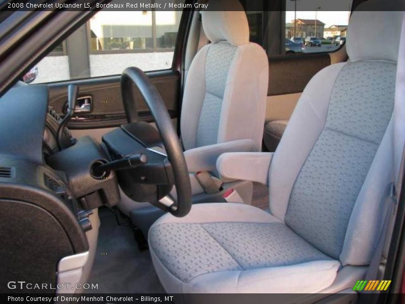 Bordeaux Red Metallic / Medium Gray 2008 Chevrolet Uplander LS