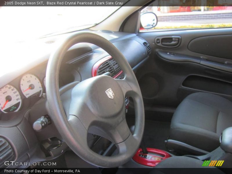 Blaze Red Crystal Pearlcoat / Dark Slate Gray 2005 Dodge Neon SXT