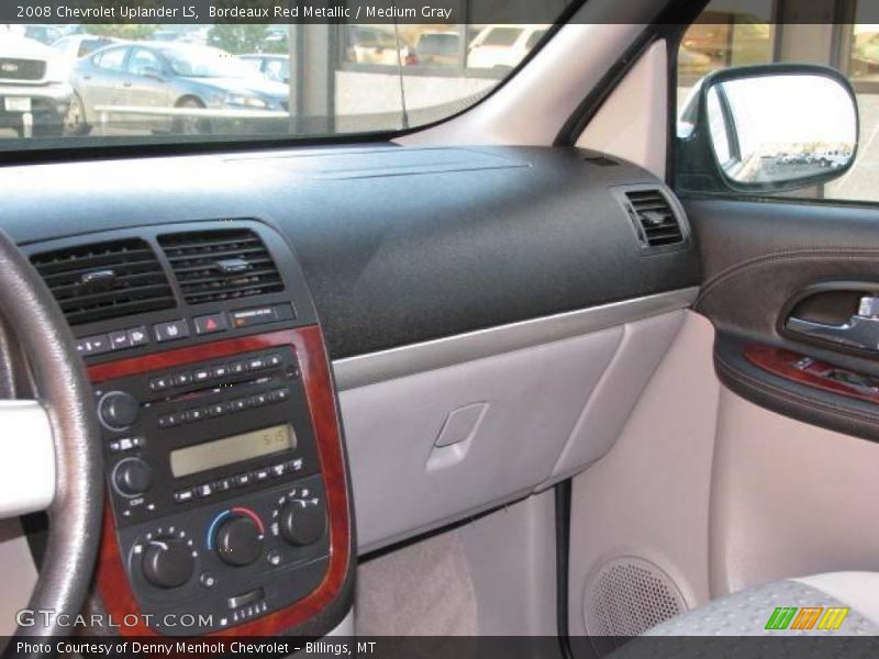 Bordeaux Red Metallic / Medium Gray 2008 Chevrolet Uplander LS