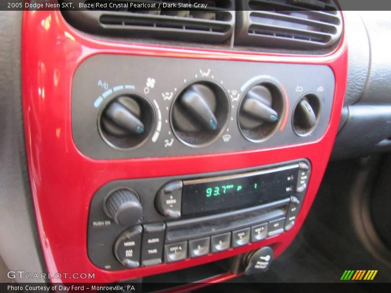 Blaze Red Crystal Pearlcoat / Dark Slate Gray 2005 Dodge Neon SXT