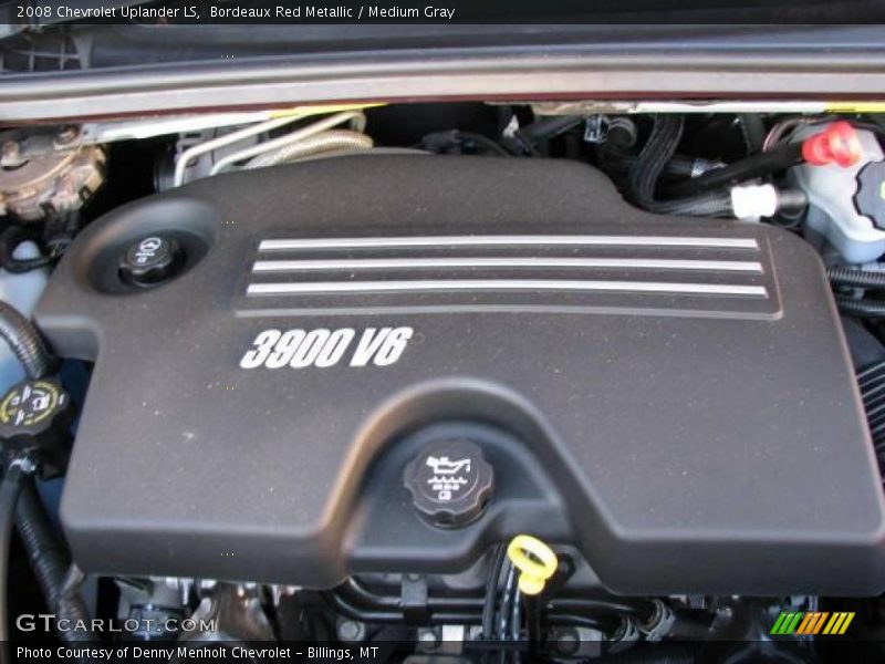 Bordeaux Red Metallic / Medium Gray 2008 Chevrolet Uplander LS