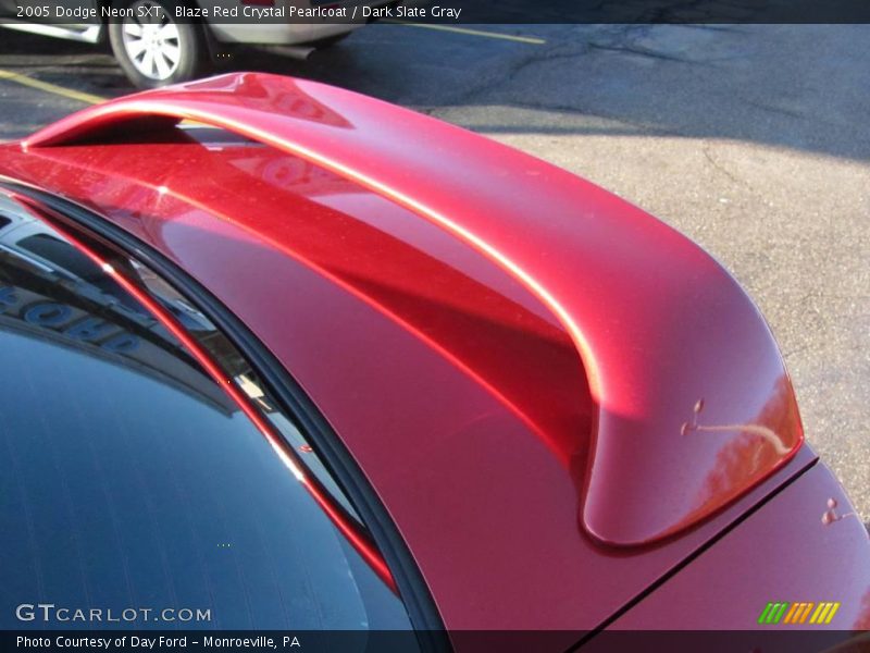 Blaze Red Crystal Pearlcoat / Dark Slate Gray 2005 Dodge Neon SXT