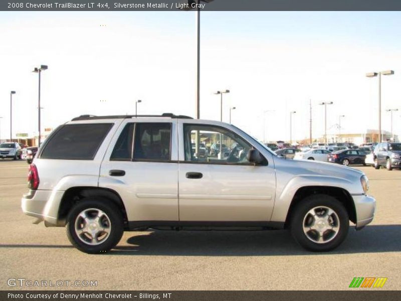 Silverstone Metallic / Light Gray 2008 Chevrolet TrailBlazer LT 4x4