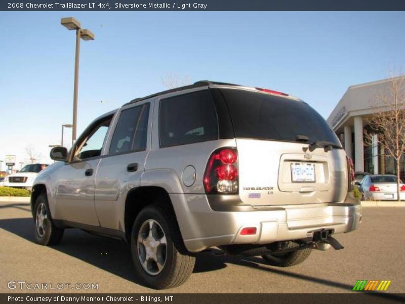 Silverstone Metallic / Light Gray 2008 Chevrolet TrailBlazer LT 4x4