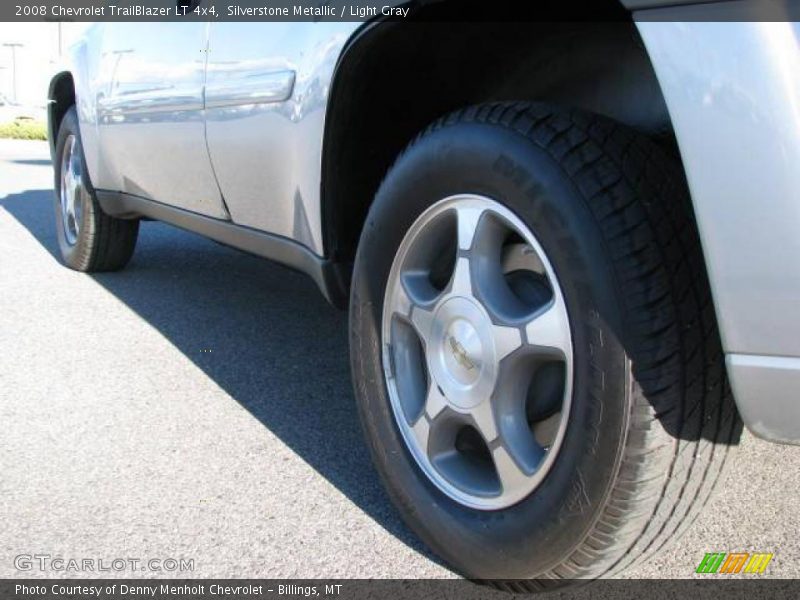 Silverstone Metallic / Light Gray 2008 Chevrolet TrailBlazer LT 4x4