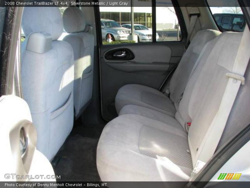 Silverstone Metallic / Light Gray 2008 Chevrolet TrailBlazer LT 4x4
