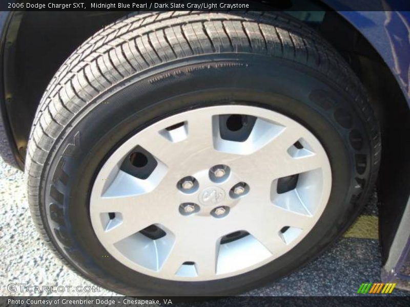 Midnight Blue Pearl / Dark Slate Gray/Light Graystone 2006 Dodge Charger SXT