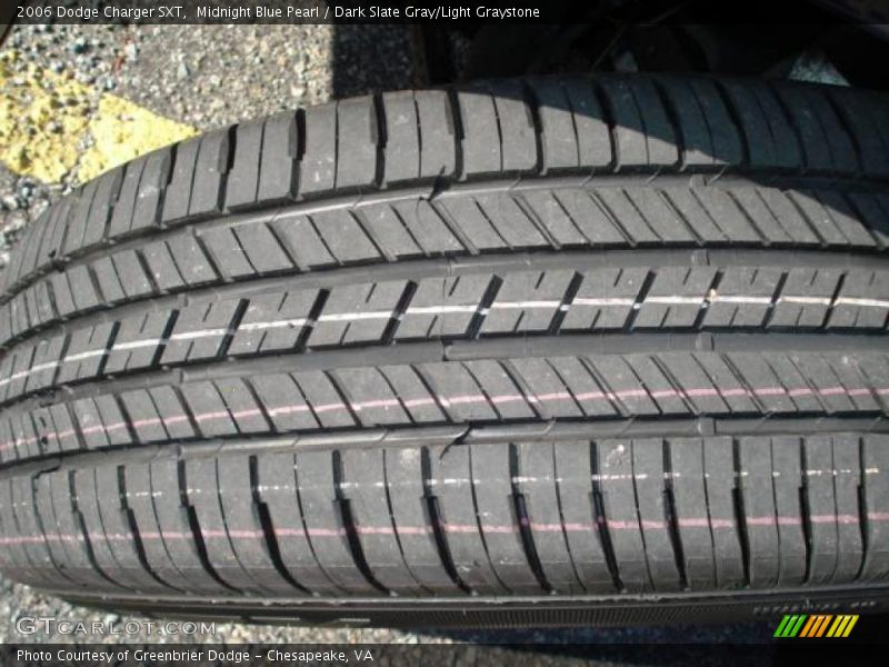 Midnight Blue Pearl / Dark Slate Gray/Light Graystone 2006 Dodge Charger SXT
