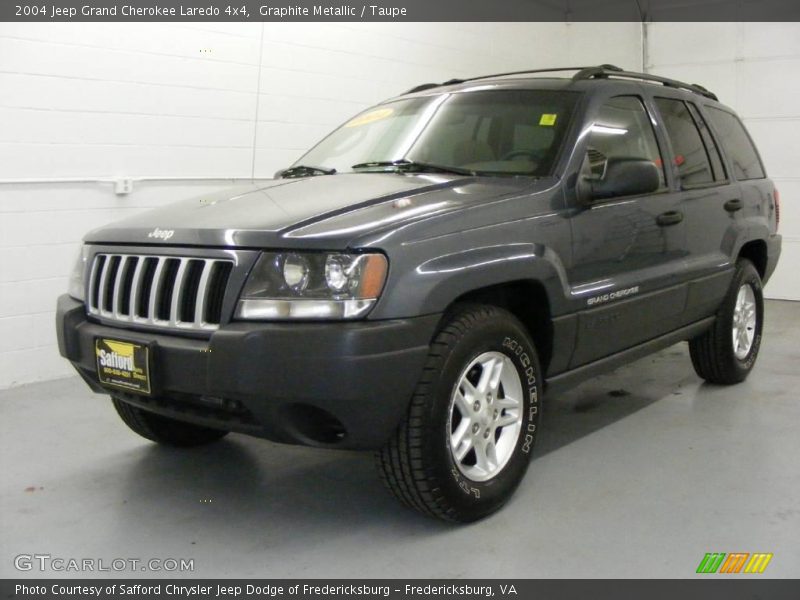 Graphite Metallic / Taupe 2004 Jeep Grand Cherokee Laredo 4x4