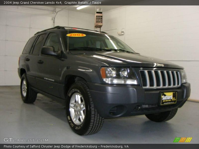 Graphite Metallic / Taupe 2004 Jeep Grand Cherokee Laredo 4x4