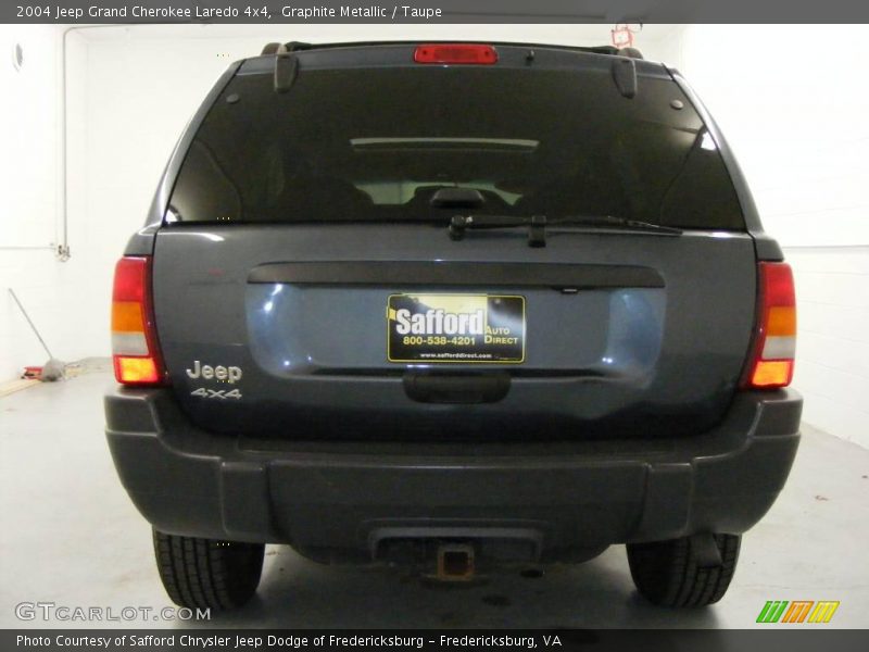 Graphite Metallic / Taupe 2004 Jeep Grand Cherokee Laredo 4x4