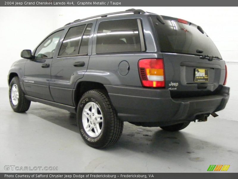 Graphite Metallic / Taupe 2004 Jeep Grand Cherokee Laredo 4x4