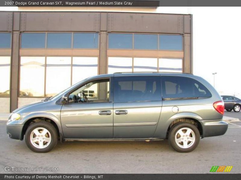 Magnesium Pearl / Medium Slate Gray 2007 Dodge Grand Caravan SXT
