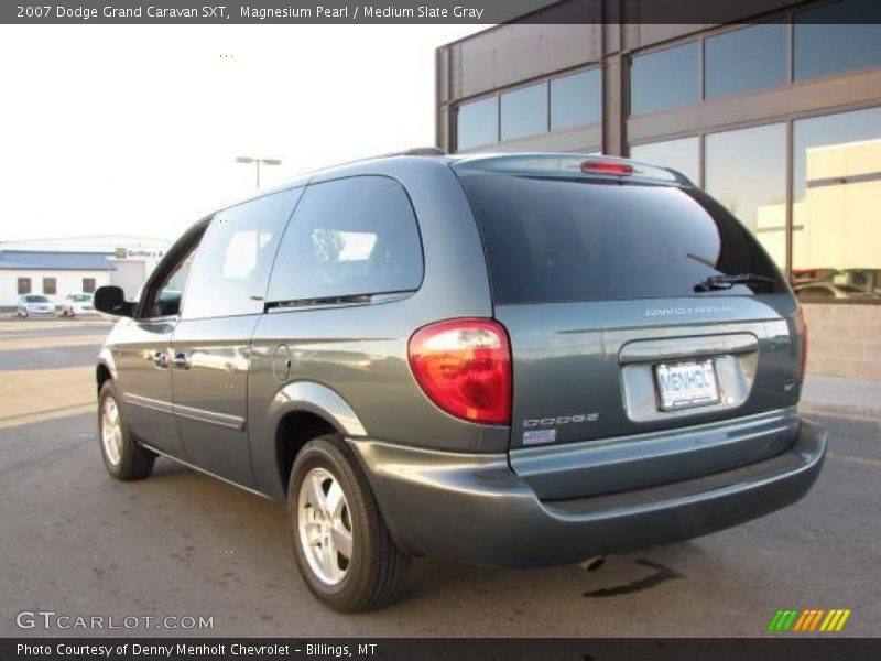 Magnesium Pearl / Medium Slate Gray 2007 Dodge Grand Caravan SXT