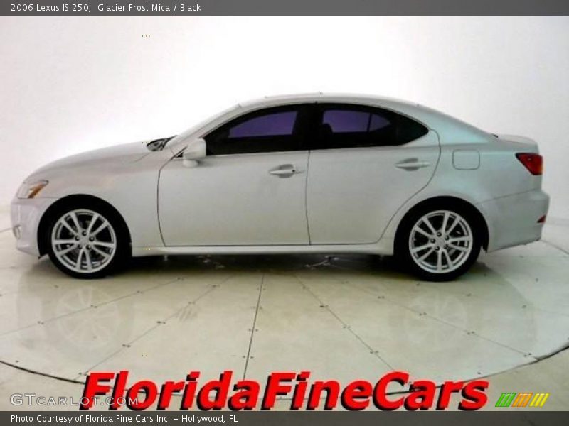 Glacier Frost Mica / Black 2006 Lexus IS 250