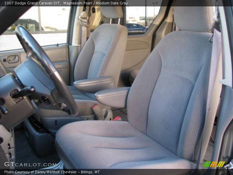 Magnesium Pearl / Medium Slate Gray 2007 Dodge Grand Caravan SXT