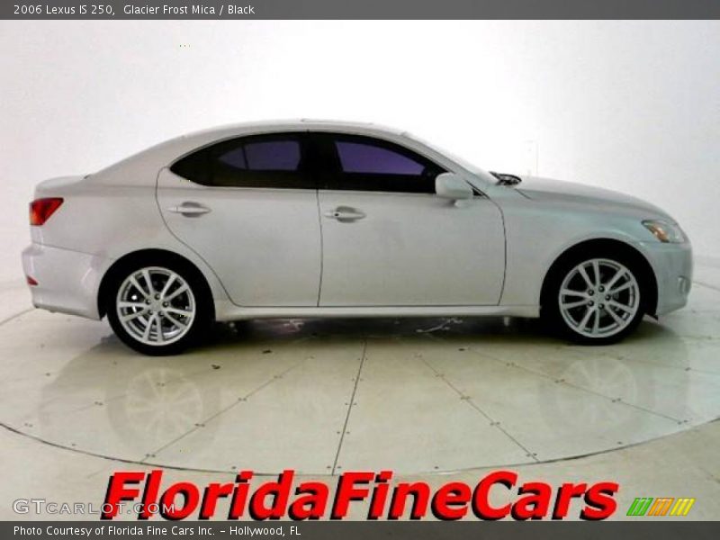 Glacier Frost Mica / Black 2006 Lexus IS 250
