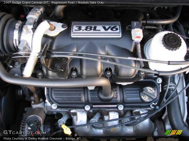 Magnesium Pearl / Medium Slate Gray 2007 Dodge Grand Caravan SXT