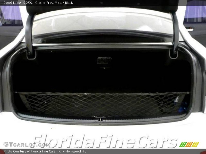 Glacier Frost Mica / Black 2006 Lexus IS 250