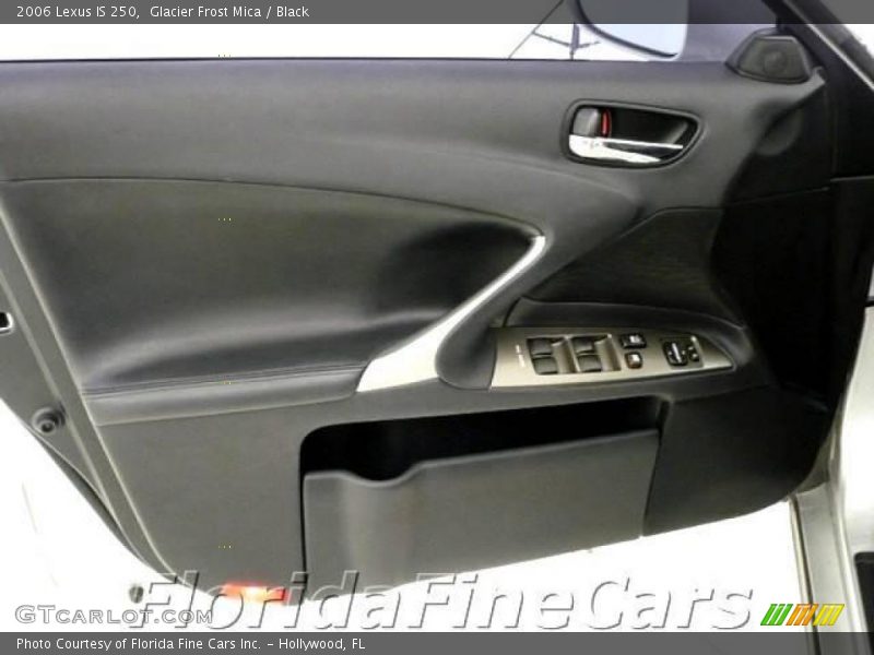 Glacier Frost Mica / Black 2006 Lexus IS 250