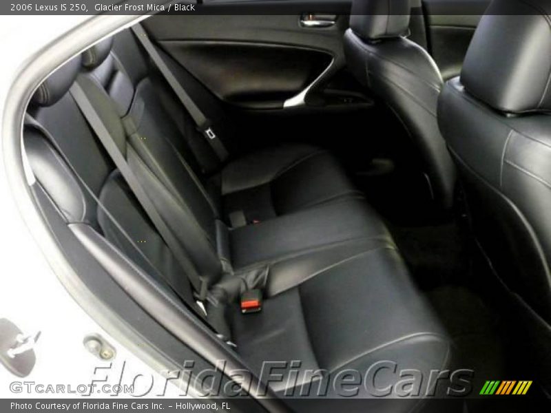 Glacier Frost Mica / Black 2006 Lexus IS 250