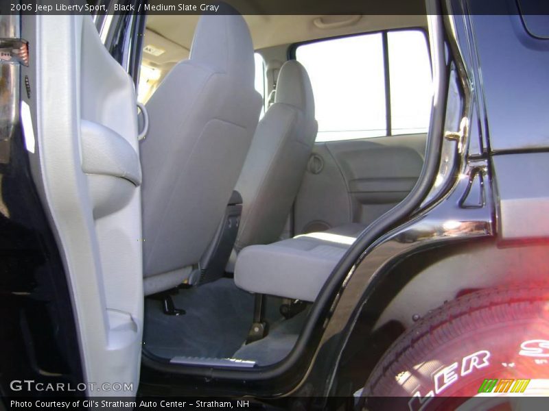 Black / Medium Slate Gray 2006 Jeep Liberty Sport
