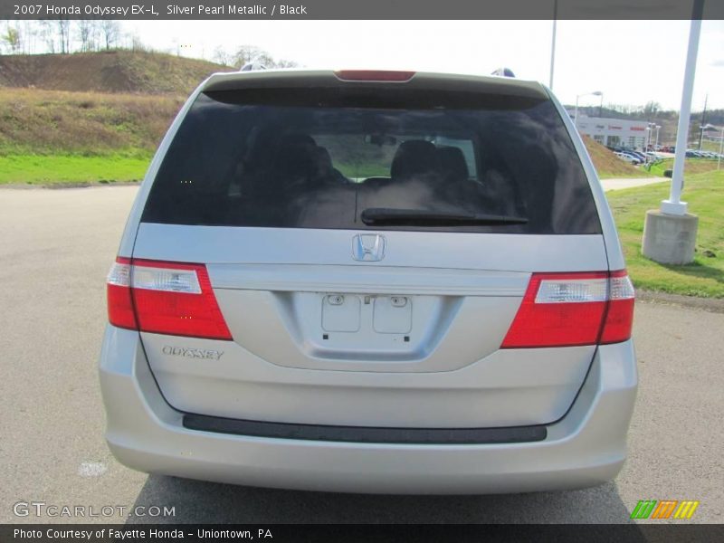 Silver Pearl Metallic / Black 2007 Honda Odyssey EX-L