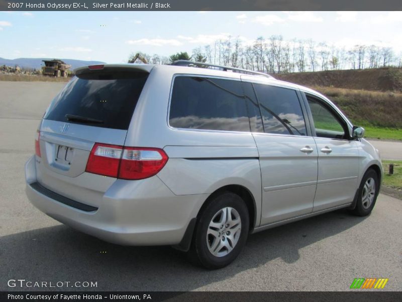 Silver Pearl Metallic / Black 2007 Honda Odyssey EX-L