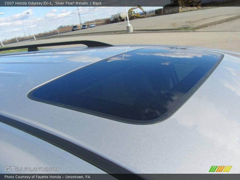 Silver Pearl Metallic / Black 2007 Honda Odyssey EX-L