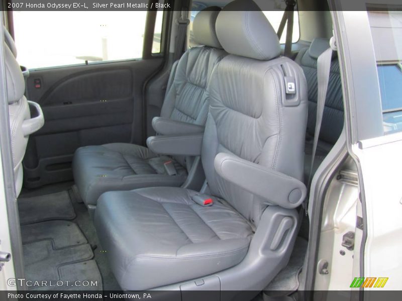 Silver Pearl Metallic / Black 2007 Honda Odyssey EX-L