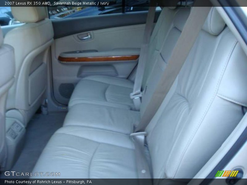 Savannah Beige Metallic / Ivory 2007 Lexus RX 350 AWD
