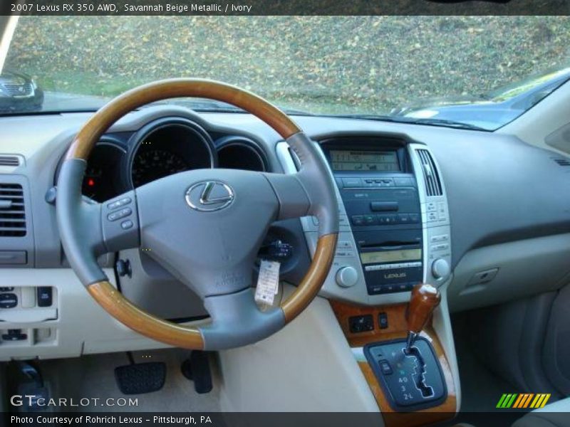 Savannah Beige Metallic / Ivory 2007 Lexus RX 350 AWD