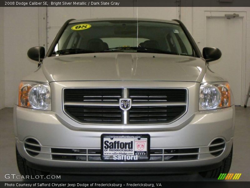 Bright Silver Metallic / Dark Slate Gray 2008 Dodge Caliber SE