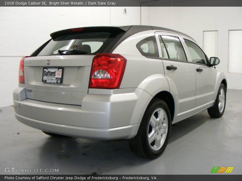 Bright Silver Metallic / Dark Slate Gray 2008 Dodge Caliber SE