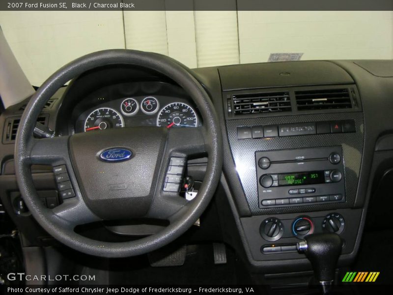 Black / Charcoal Black 2007 Ford Fusion SE