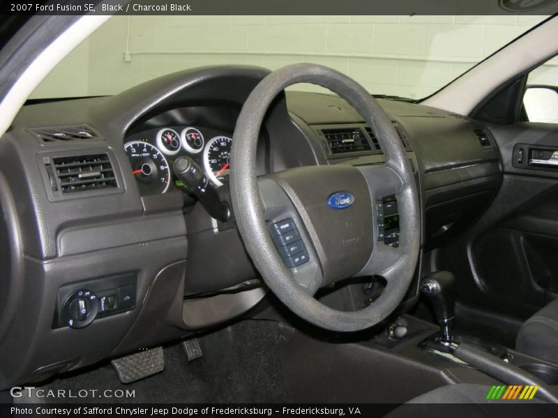 Black / Charcoal Black 2007 Ford Fusion SE