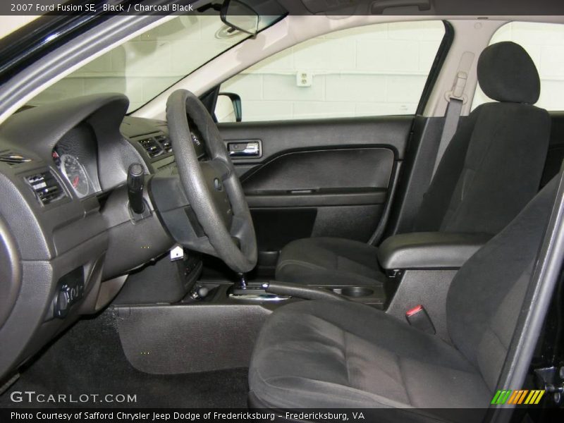Black / Charcoal Black 2007 Ford Fusion SE