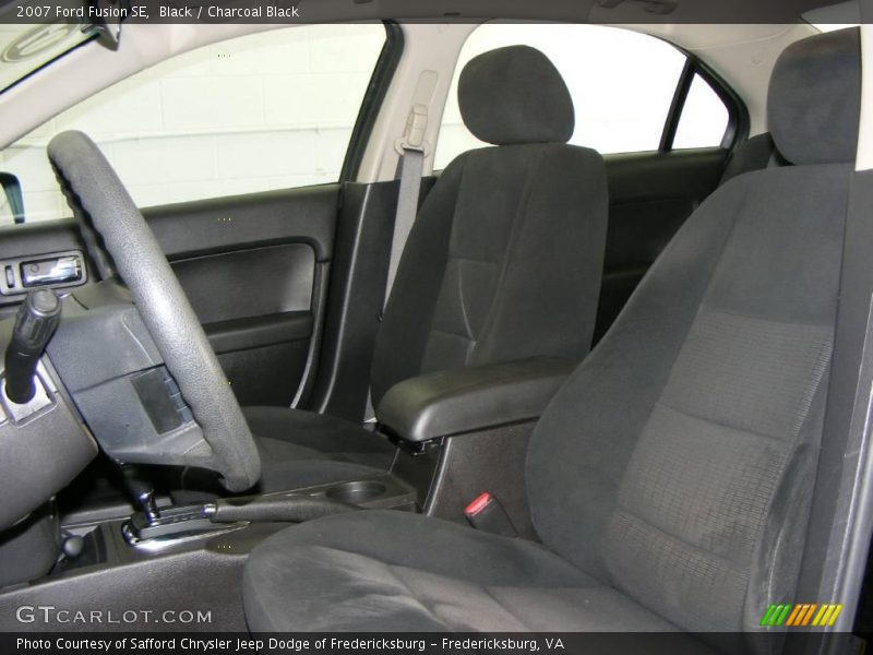 Black / Charcoal Black 2007 Ford Fusion SE
