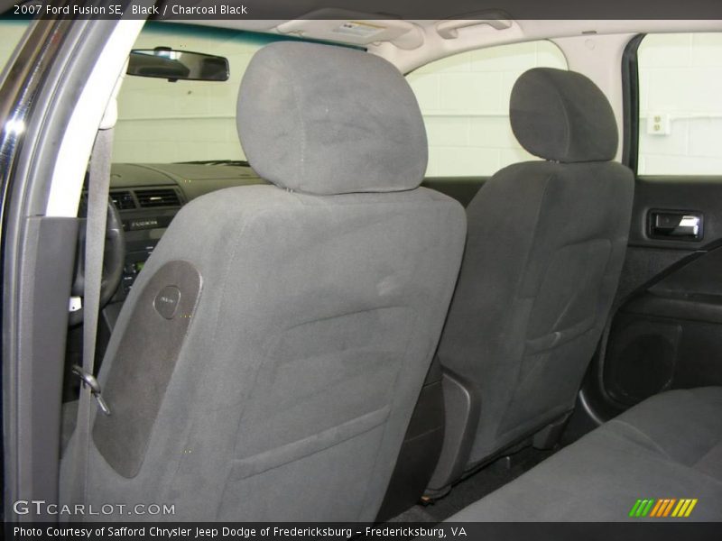 Black / Charcoal Black 2007 Ford Fusion SE